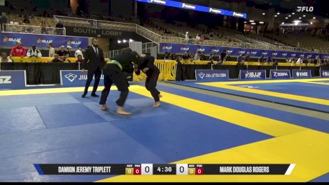 Mark Douglas Rogers vs Damion Jeremy Triplett 2026 Pan Jiu Jitsu IBJJF Championship