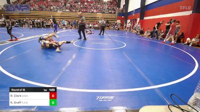 90 lbs Round Of 16 - Randy Clark, Broken Arrow Wrestling Club vs Kristian Graff, R.A.W.