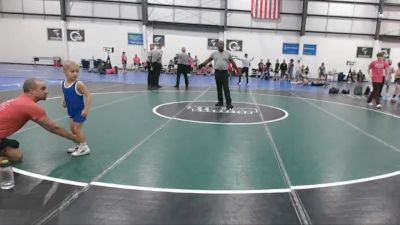 45 lbs Cons. Semi - Emmett James, East Carolina Wrestling Academ vs John Wells Harmon, Sanford