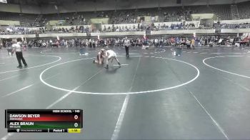 145 lbs Quarterfinal - Alex Braun, Mn Elite vs Dawson Beyer, Ironhawk