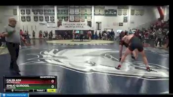 170 lbs Quarterfinal - Caleb Ash, Williams Field vs Emilio Quirogel, Eldorado