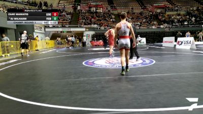 Junior Boys - 138 lbs Champ. Round 1 - Jack Gregson, San Marino High School Wrestling vs Maksym Didoszak, Monterey High School Wrestling