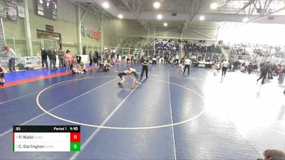 90 lbs Cons. Semi - Preston Nield, Star Valley Wrestling Club vs Cole Darlington, Star Valley Wrestling Club