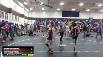 108/115 1st Place Match - Zycari Drakeford, KC Elite vs Triston Johnson, Mighty Warriors Wrestling Acad