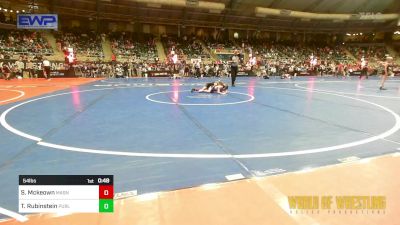 54 lbs Round Of 16 - Scarlett Mckeown, Mat Assassins vs Tatum Rubinstein, Purler Wrestling Academy (PWA-NWA)