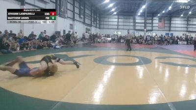 113 lbs Allday - Matthew Akins, PINECREST vs Jovanni Lamparelli, EASTERN CAROLINA WRESTLING ACADEMY