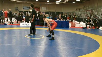 60kg Champ. Round 1 - Philip Wilson, Matmen Wrestling Club vs Khaled Abaz, Prince George Wrestling Club