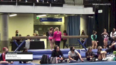 Baylie Kurth - Women's Group, Perpetual Motion Blaine - 2021 Women's Xcel Region 4 Championships