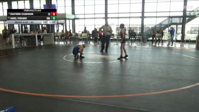 83 lbs 1st Place Match - Hayden Cushion, The Royal vs Abel Fisher, Sebolt Wrestling Academy