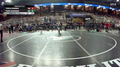 125 lbs Cons. Round 2 - Sara Goodman, Sandalwood Senior vs Paola Ramirez, Osceola (Kissimmee)
