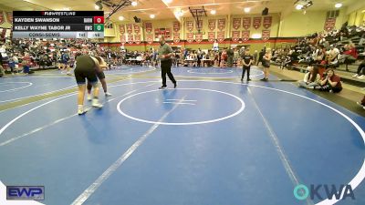 Consolation - Kayden Swanson, Barnsdall Youth Wrestling vs Kelly Wayne Tabor Jr, Berryhill Wrestling Club