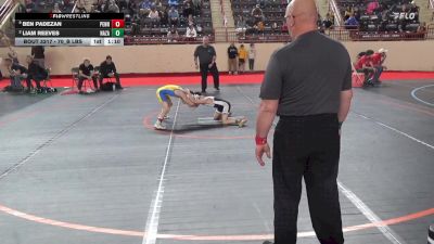 70_B lbs Final - Ben Padezan, Penn Trafford vs Liam Reeves, Nazareth
