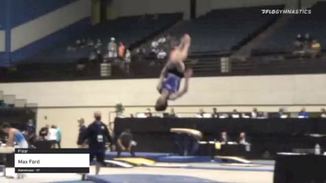 Max Ford - Floor - 2021 USA Gymnastics Development Program National Championships