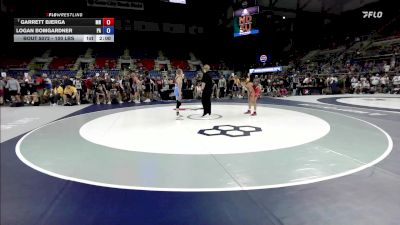 100 lbs Champ. Rd Of 128 - Garrett Bjerga, MN vs Logan Bomgardner, PA