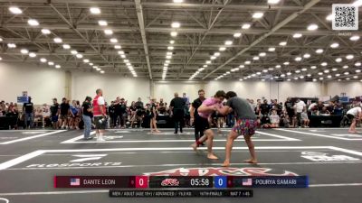 Dante Leon vs Pourya Samari 2024 ADCC Dallas Open at the USA Fit Games