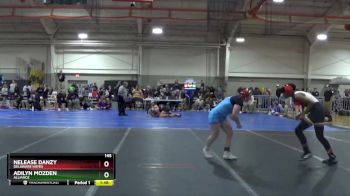 145 lbs Champ. Round 2 - Nelease Danzy, DELAWARE HAYES vs Adilyn Mozden, ALLIANCE