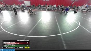190 lbs Cons. Round 1 - Dakotta Thoma, Wisconsin vs Lucas Blanton, Alber Athletics Wrestling Club