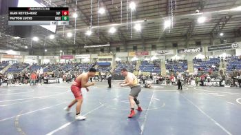 285 lbs 2nd Place - Juan Reyes-Ruiz, Top Notch vs Payton Lucio, Rocky Mountain HS