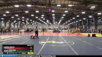 60 lbs Round 5 - Jaxon Holtz, Team Michigan vs Allie Procter, Morris Fitness