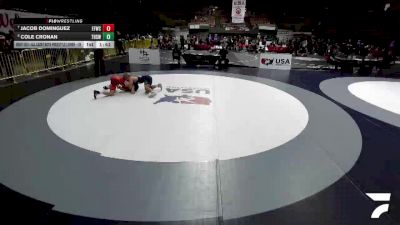 All Cadet Boys Freestyle Lower - 126 lbs Cons. Round 6 - Jacob Dominguez, Elite Force Wrestling Club vs Cole Cronan, Turlock High School Wrestling