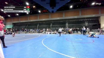 285 lbs 7th Place Match - Lucas Rosario, Caldwell vs Leo Mathias, Battle Mountain