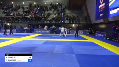 FELIX SCHULZ vs TERRY BACCARO 2024 European Jiu-Jitsu IBJJF ...