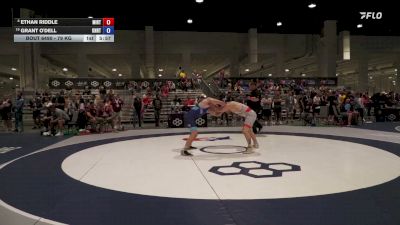 79 kg Cons. Rd Of 16 - Ethan Riddle, Minnesota - RTC vs Grant O'Dell, Knights RTC