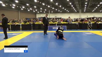Brea Julianna Hoffman vs Sofia Jia-Man Leopold 2024 IBJJF Jiu-Jitsu CON International