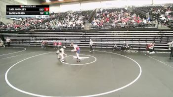 4A 150 lbs Champ. Round 1 - Zack Mccann, Timpanogos vs Cael Woolley, Crimson Cliffs