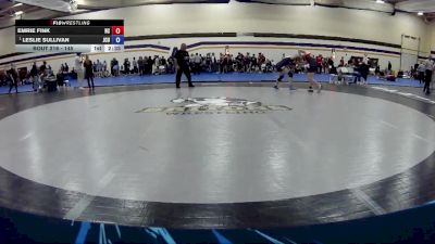 145 lbs Cons. Round 5 - Leslie Sullivan, John Carroll University vs Emrie Fink, Hiram College