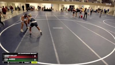 215 Championship Bracket Cons. Round 4 - Phil Harris, STMA vs Aiden Golley, Becker