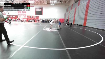 165 lbs Consi Of 4 - Tj Schierl, Ohio State - Unatt vs Nick Kunstek, Lock Haven - Unatt