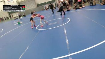 94-105 lbs Champ. Round 1 - Emmi Casias, Pikes Peak Warriors Wrestling vs Maddisyn Lampman, Wisner Rec
