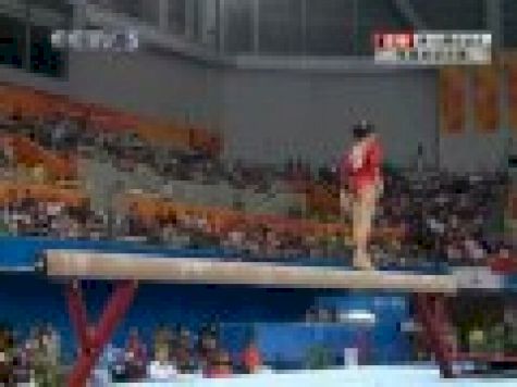 Balance Beam final 1 16th Asian Games gymnastic 2010