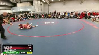 120 lbs Cons. Round 2 - Louden Elliott, Fountain - Fort Carson vs JR Spence, Centaurus Hs