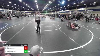 116 lbs Round Of 32 - Alex Ramos, Clovis West vs Sidney Anderson, MN Elite