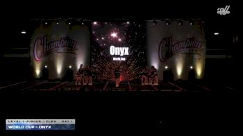 World Cup - Onyx [2025 L1 Junior - Flex Day 1] 2025 Champion Cheer and Dance Grand Nationals