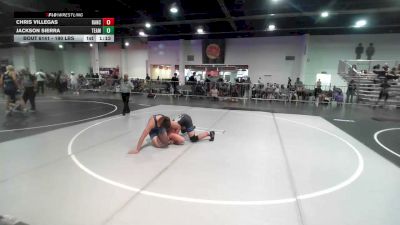 190 lbs Semifinal - Chris Villegas, Rancho Bernardo WC vs Jackson Sierra, Team Thunder