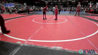 75 lbs Consolation - Arabella Kearns, Honey Badgers Wrestling Club vs Hunter Wallace, Raw Wrestling Club