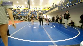 90-100 lbs Rr Rnd 2 - Braylon Welch, Heat vs Ryder Sisco, Verdigris Youth Wrestling