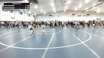 75 lbs Round Of 16 - Tony Distasio, IL vs Victor Rainer, MI