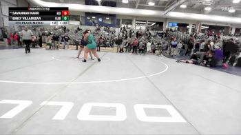 235 lbs 5th Place Match - Emily Villamizar, Farmington vs Savannah Karr, Herriman