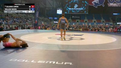 125 lbs Champ. Rd Of 64 - Lilliana Limon, CO vs Willow White, FL