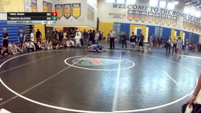 120 lbs Champ. Round 3 - Eric Bush, Riverdale Wrestling Club vs Brock Glover, Tampa Tiger Wrestling Club