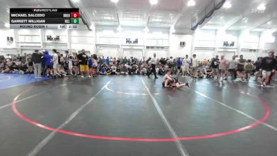126 lbs Round Robin 1 - Michael Salcedo, Rogue Wrestling Club-MS vs Garrett Milligan, Killer Elite 2-MS