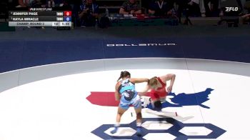 65 kg Champ. Round 2 - Jennifer Page, TMWC vs Kayla Miracle, TMWC
