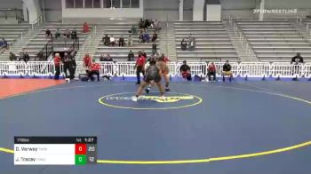 170 lbs Prelims - Dylan Verwey, Team Nauman Black vs Jared Tracey, Triumph Maize