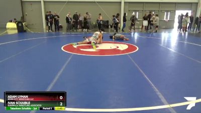 145 lbs Champ. Round 2 - Ivan Schaible, Guerrilla Wrestling Associatio vs Adam Lyman, River City Wrestling LLC