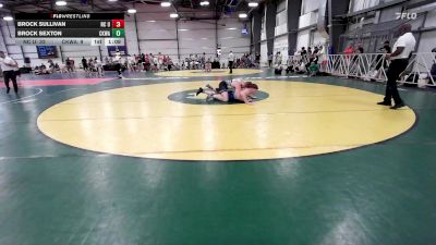 195 lbs Round Of 32 - Brock Sullivan, NC United vs Brock Sexton, CKWA