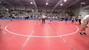 56 lbs Rr Rnd 1 - Maverick Elliott, Mat Assassins Blue vs Brantley Dalton, Team Barracuda Elem